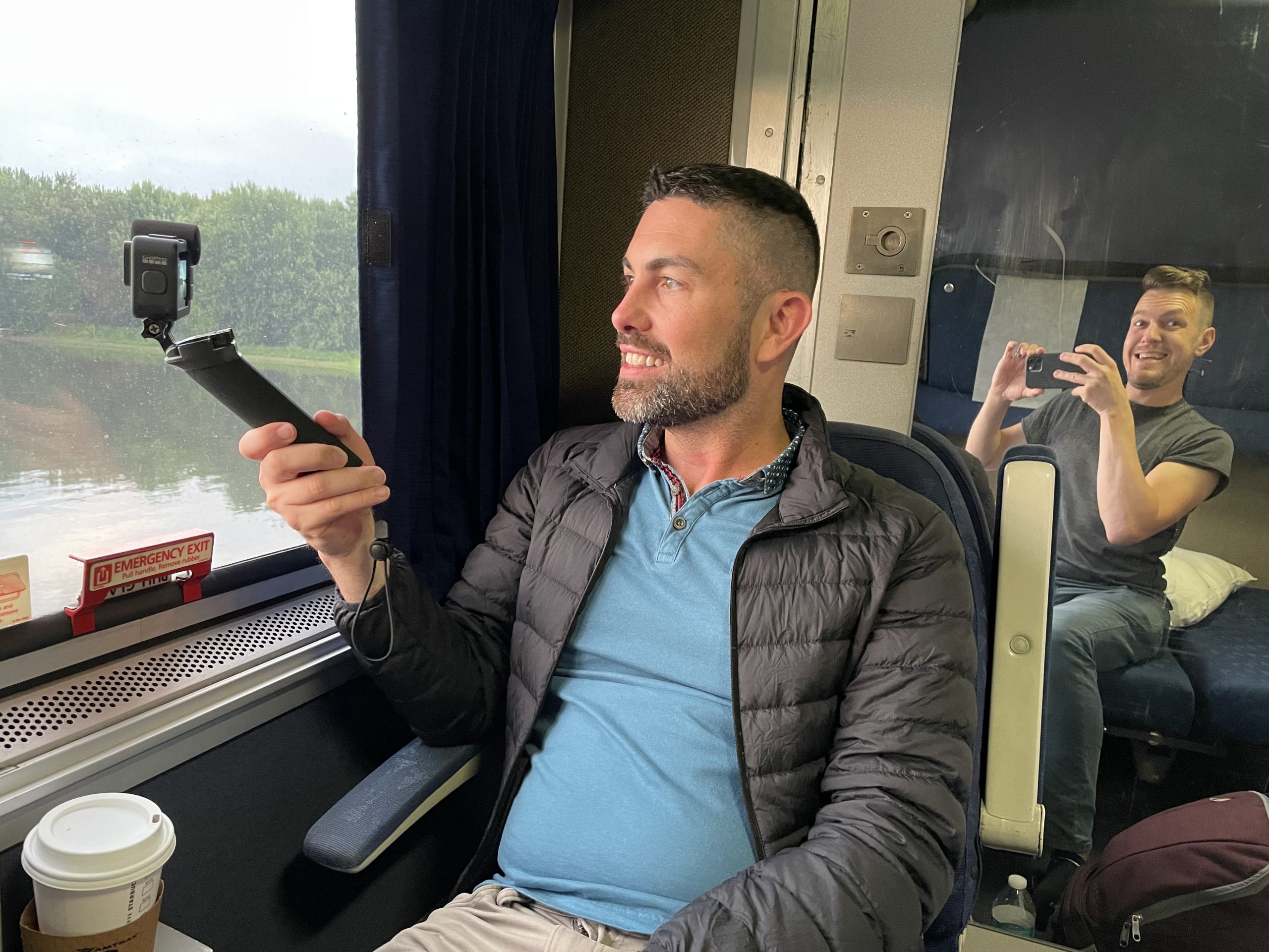 Two Gay Expats - Amtrak Empire Builder - One Bedroom Sleeper Car
