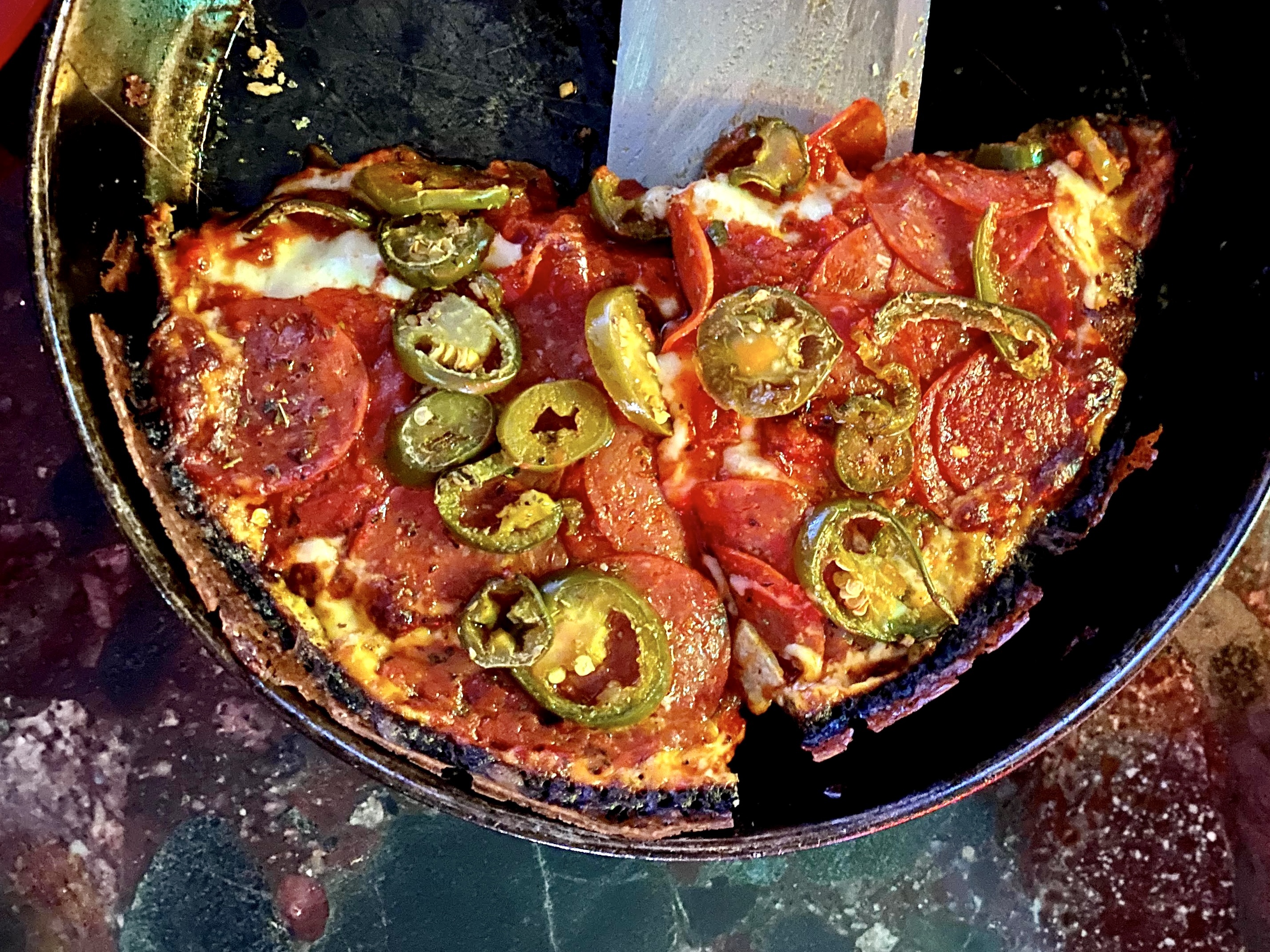 Two Gay Expats - Chicago - Pequod's Deep Dish