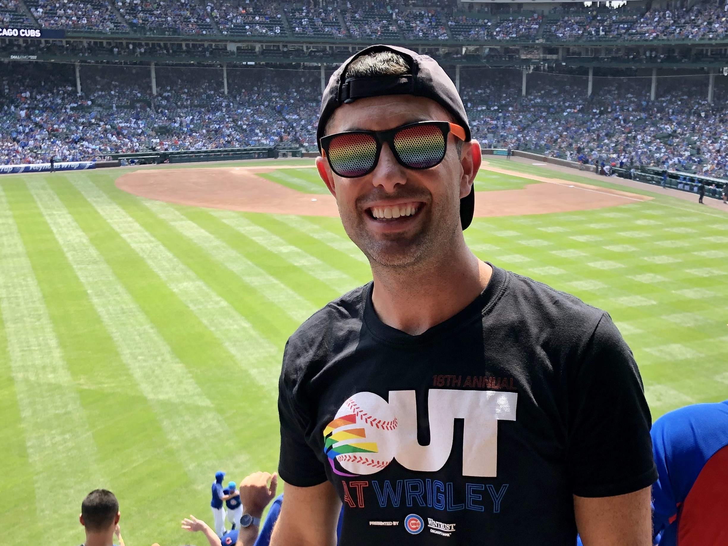 Two Gay Expats - Chicago - Boystown - Out at Wrigley