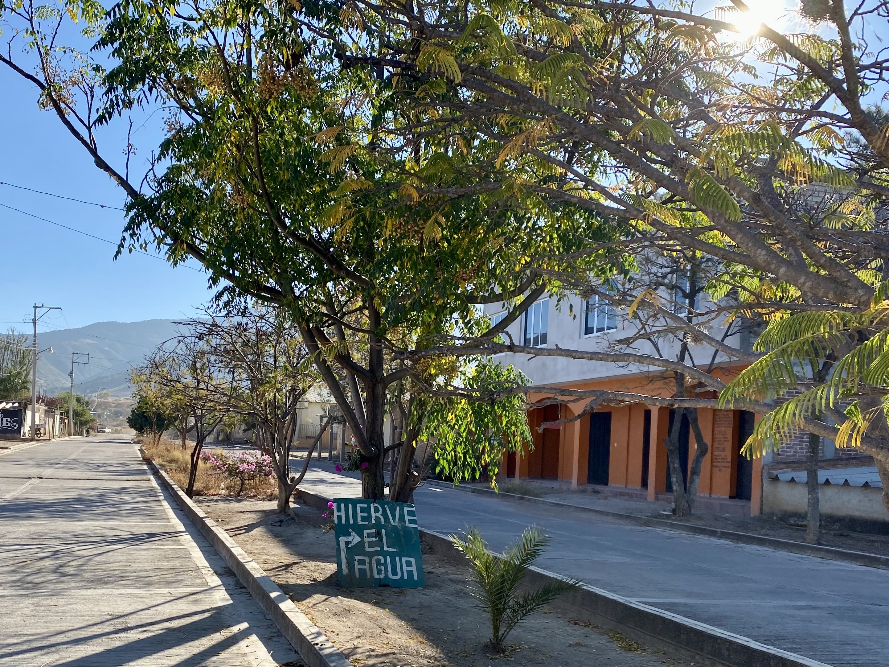 Two Gay Expats - Oaxaca - Hierve El Agua - Directional Signs