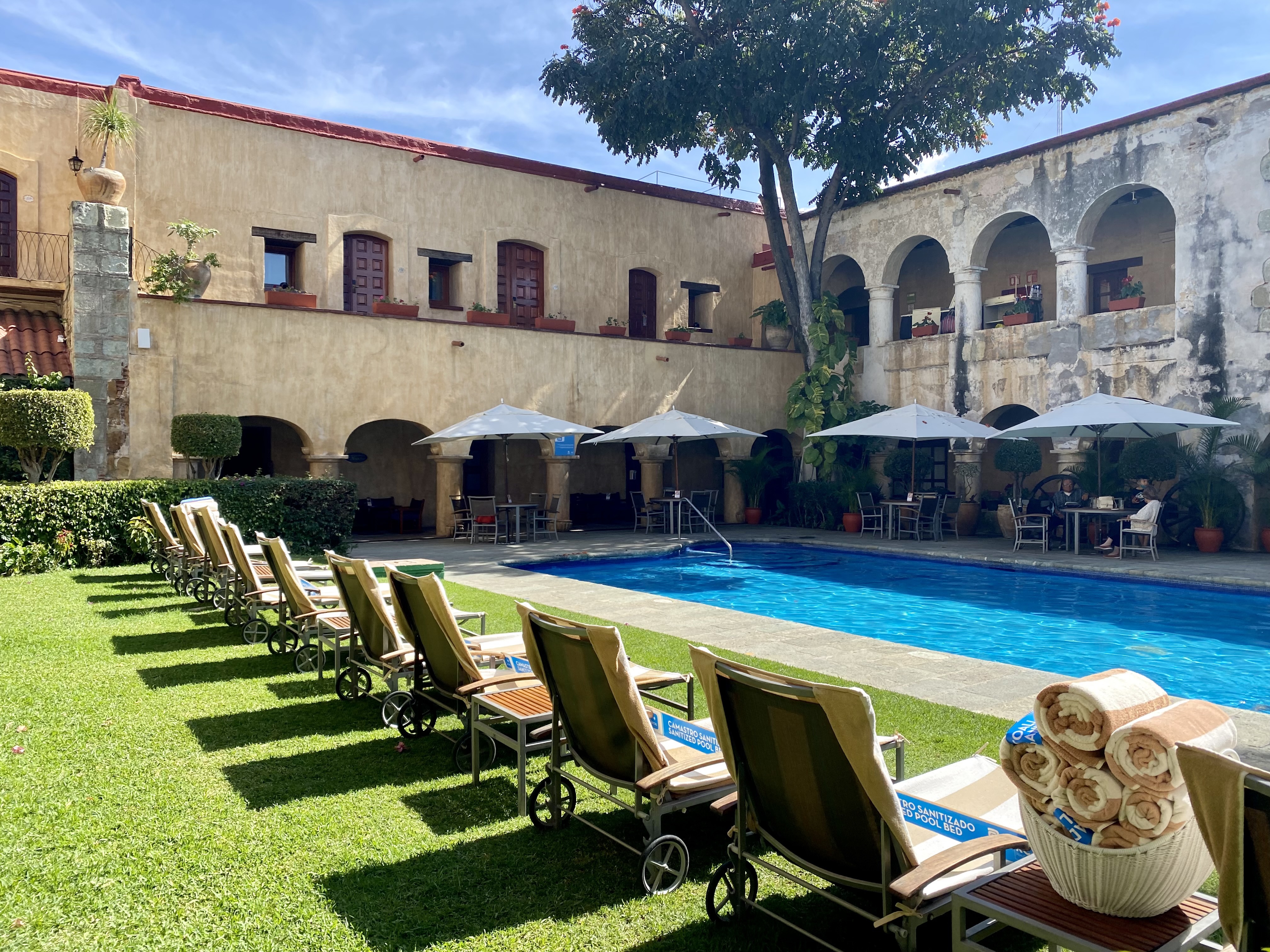 Two Gay Expats - Oaxaca - Quinta Real Hotel - Pool
