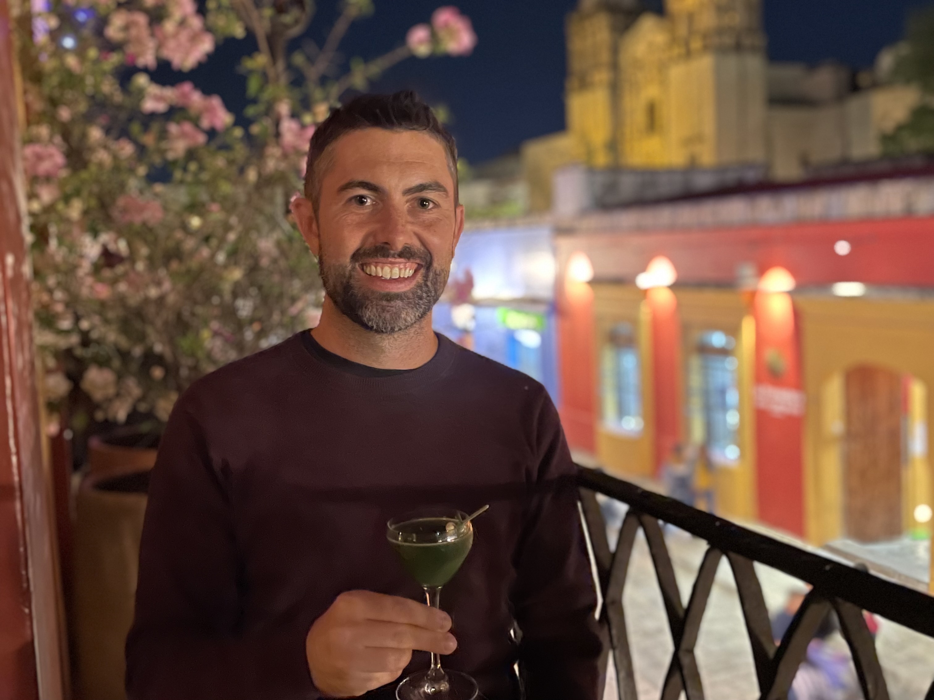 Two Gay Expats - Oaxaca - Selva Cocktail Bar - Balcony